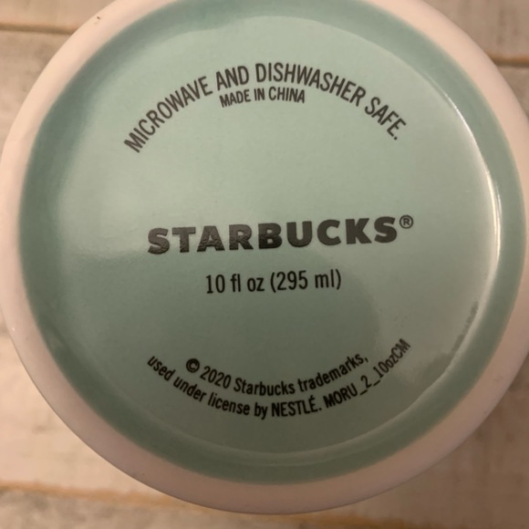 Collectors STARBUCKS Coffee Mug Tea Cup Green 10oz 2020 - Picture 6 of 7